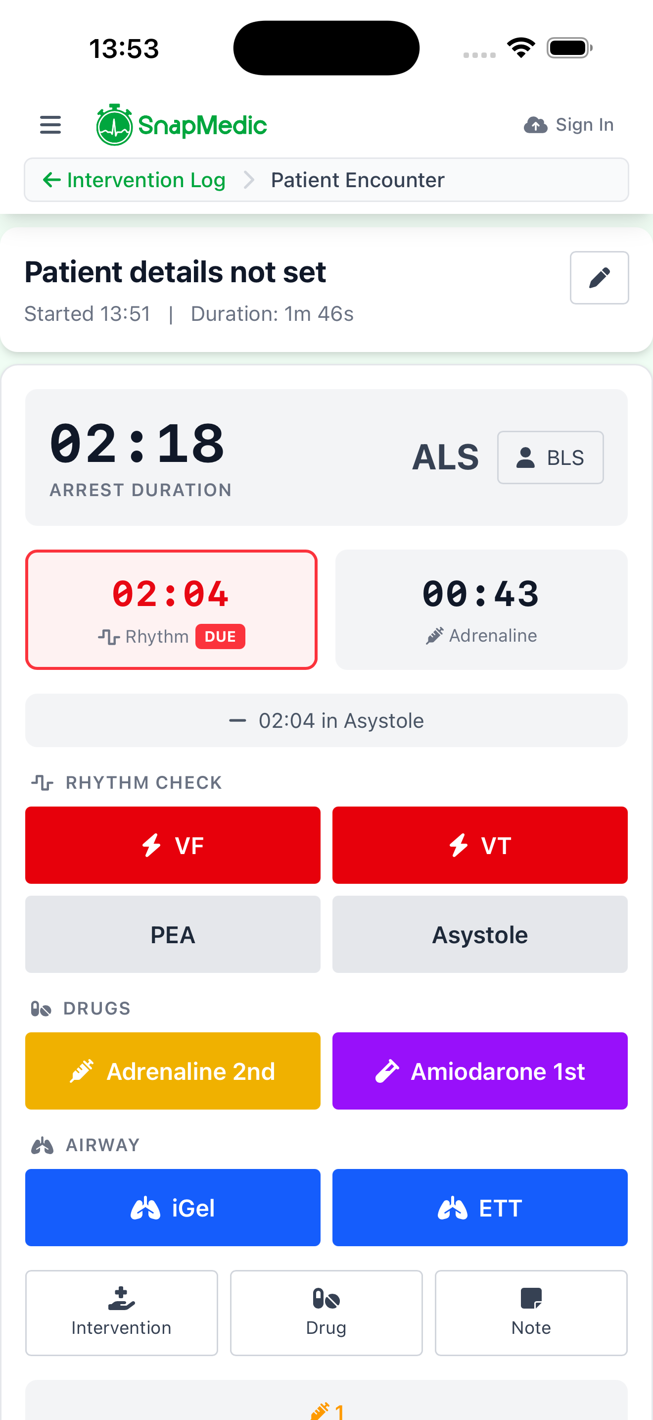 Cardiac Arrest Alert